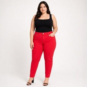 Levi's‎ Red Skinny Jeans Womens 28 Stretch Y2K Slim Legging Fit